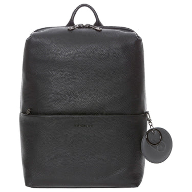 Mandarina Duck Mellow Leather - Rucksack 13" 36 cm Leder (black) - Markenkoffer