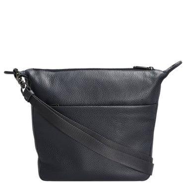 Mandarina Duck Mellow Leather - Schultertasche 28 cm (dress blue) - Ansicht 4