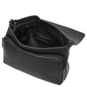Mandarina Duck Mellow Leather - Umhängetasche 22 cm (nero) - Markenkoffer