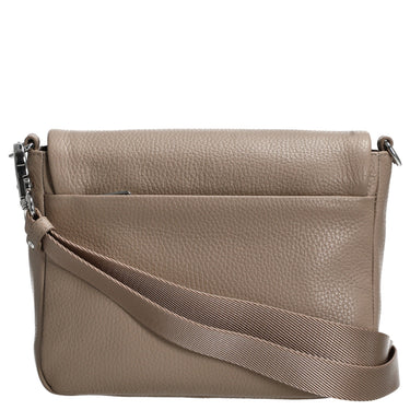 Mandarina Duck Mellow Leather - Umhängetasche 22 cm (warm taupe) - Markenkoffer