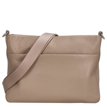 Mandarina Duck Mellow Leather - Umhängetasche 23 cm (warm taupe) - Markenkoffer