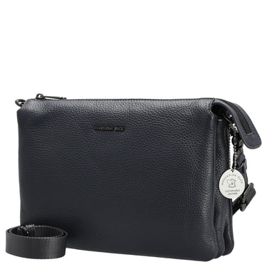 Mandarina Duck Mellow Leather - Umhängetasche 28 cm (dress blue) - Markenkoffer