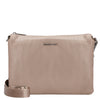 Mandarina Duck Mellow Leather - Sac bandoulière 28 cm (couleur : almond)