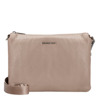 Mandarina Duck Mellow Leather - Umhängetasche 28 cm (warm taupe)