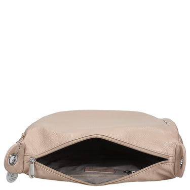 Mandarina Duck Mellow Leather - Umhängetasche 34 cm (warm taupe) - Ansicht 6