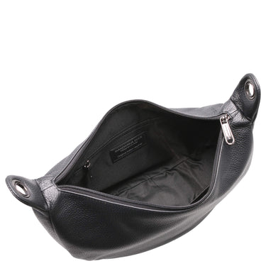 Mandarina Duck Mellow Leather - Umhängetasche S 35 cm (nero) - Ansicht 6