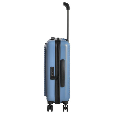 Mandarina Duck Tank Case - 4-Rollen-Trolley mit Vortasche 55 cm (china blue) - Ansicht 3