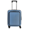 Mandarina Duck Tank Case - Trolley 4 Roues avec Poche Avant 55 cm (couleur : china blue)