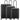 Modo by Roncato Supernova 2.0 - 4 - Rollen - Trolley Set 3tlg. S/M/L (black) - Markenkoffer