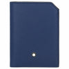 Montblanc Meisterstück Selection Soft - Portefeuille 4cc 10 cm (bleu)