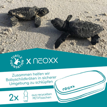 Neoxx JUMP - Schlampermäppchen 22.5 cm (Petrol extreme) - Markenkoffer