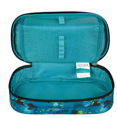 Neoxx JUMP - Schlampermäppchen 22.5 cm (Petrol extreme) - Markenkoffer