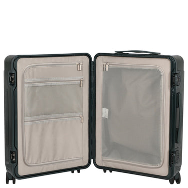 NINETYGO Classic Streamer - 4 - Rollen - Kabinentrolley S 55 cm (dunkelgrün) - Markenkoffer