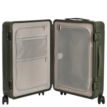 NINETYGO Classic Streamer - 4 - Rollen - Kabinentrolley S 55 cm (grün) - Markenkoffer