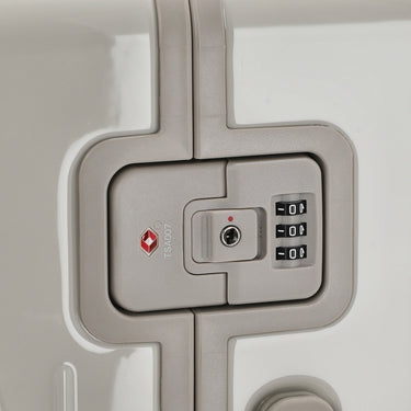 NINETYGO Classic Streamer - 4 - Rollen - Kabinentrolley S 55 cm (weiß) - Markenkoffer