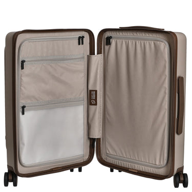 NINETYGO Coffee Jorney - 4 - Rollen - Kabinentrolley S 55 cm (flat white) - Markenkoffer