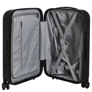 NINETYGO Elbe - 4 - Rollen - Kabinentrolley S 55 cm (schwarz) - Markenkoffer