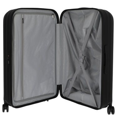 NINETYGO Elbe - 4 - Rollen - Trolley L 78 cm (schwarz) - Markenkoffer