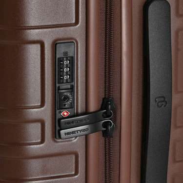 NINETYGO Modern - 4 - Rollen - Trolley L 78.5 cm (braun) - Markenkoffer