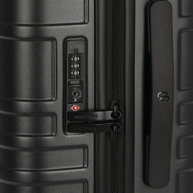 NINETYGO Modern - 4 - Rollen - Trolley L 78.5 cm (schwarz) - Markenkoffer