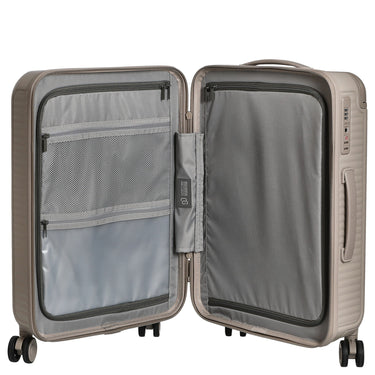 NINETYGO Nulife - 4 - Rollen - Kabinentrolley S 55 cm (beige) - Markenkoffer