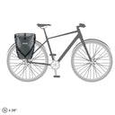 Ortlieb Back - Roller 40 - Hinterradtasche QL2.1 (2x20L) 42 cm (asphalt black) - Markenkoffer