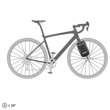 Ortlieb Fork - Pack 4.1 - Vorderradtasche (Bikepacking) 22 cm (black matt) - Markenkoffer