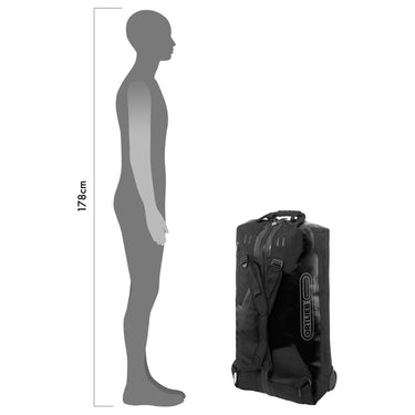 Ortlieb RS 85 - Rollenreisetasche 73 cm (yellow black) - Markenkoffer