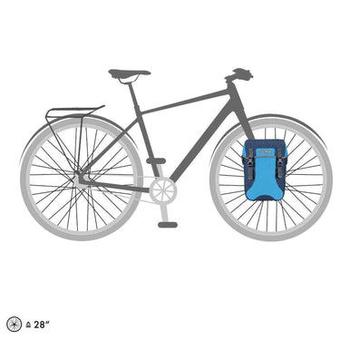 Ortlieb Sport - Packer Plus 30 - Hinterradtasche QL2.1 (2x15L) 40 cm (dusk blue - steel blue) - Markenkoffer