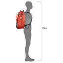 Ortlieb Vario 20 Hinterradtasche - Rucksack 45 cm (rooibos) - Ansicht 8