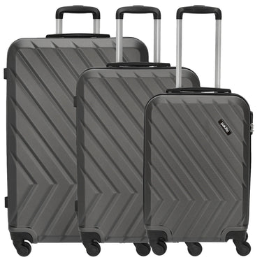 paklite Quick Trolley Set 3tlg. (grau/anthrazit) - Markenkoffer