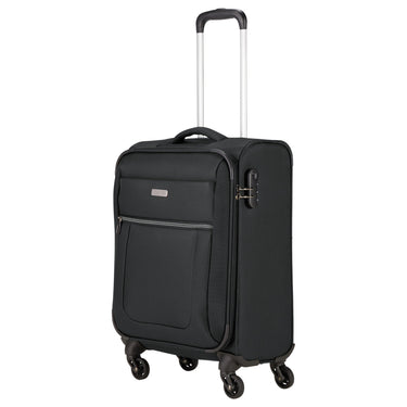 paklite Valencia - 4 - Rollen - Trolley S 55 cm (black) - Markenkoffer