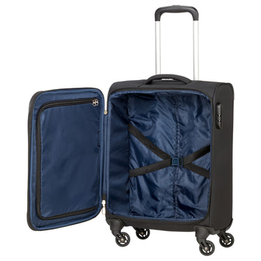 paklite Valencia - 4 - Rollen - Trolley S 55 cm (black) - Markenkoffer