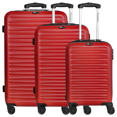 Paradise by CHECK.IN Havanna 2.0 - Trolley - Set 3tlg. (rot) - Markenkoffer
