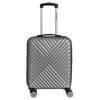 Paradise by CHECK.IN Kingston - Trolley de cabine 4 roulettes 55 cm (argent)