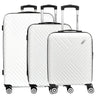 Paradise by CHECK.IN Kingston - 4-Rollen-Trolley Set 3tlg. (weiÃŸ)