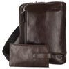 Picard Buddy - Sac bandoulière 27 cm Cuir de buffle (couleur : café)