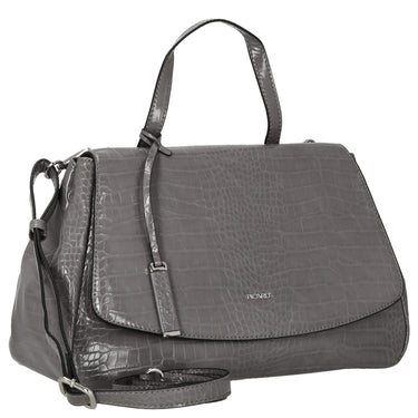Picard Croco - Handtasche 37 cm Synthetik (gravel) - Markenkoffer