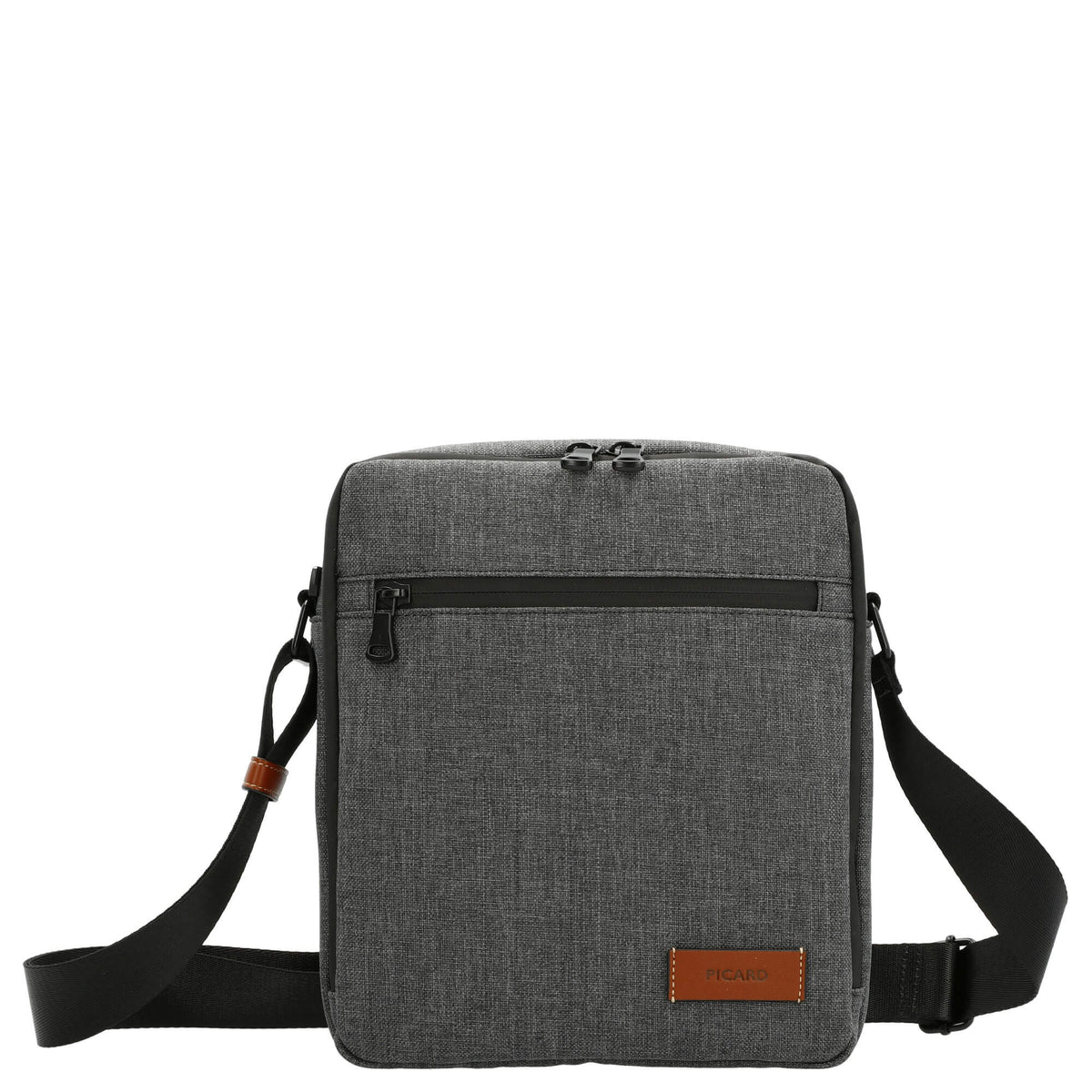 Sac Bandoulière PICARD Go Eco Anthracite - Polyuréthane/polyester - Réglable - Neuf Avec étiquettes