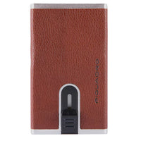 Piquadro Black Square - Kreditkartenetui 5cc 10 cm (brown) - Markenkoffer