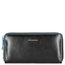 Piquadro Blue Square - Damengeldbörse 12cc 18 cm RFID (black)