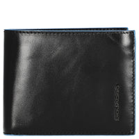 Piquadro Blue Square - Herrengeldbörse 11 cm (black) - Markenkoffer