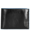Piquadro Blue Square - Portefeuille homme 4 cartes 12,5 cm (black)