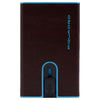 Piquadro Blue Square - Credit Card Holder 11cc 10 cm RFID (mahogany)