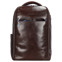 Piquadro Blue Square - Rucksack 14" 38 cm (mahogany) - Markenkoffer