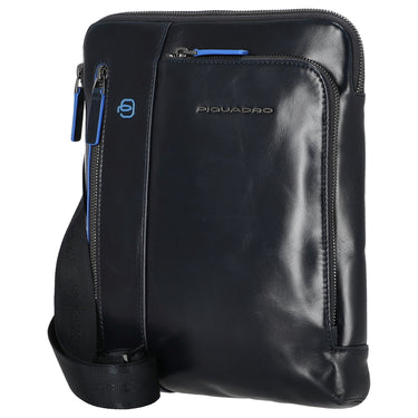 Piquadro Blue Square - Schultertasche 24.5 cm (black) - Markenkoffer