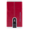 Piquadro Blue Square Slide - Credit Card Holder 5cc 10 cm (red)