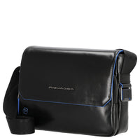 Piquadro Blue Square - Umhängetasche 23 cm (black) - Markenkoffer
