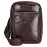 Piquadro Blue Square - Umhängetasche 23 cm (mahogany) - Markenkoffer