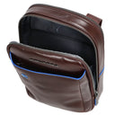 Piquadro Blue Square - Umhängetasche 23 cm (mahogany) - Markenkoffer